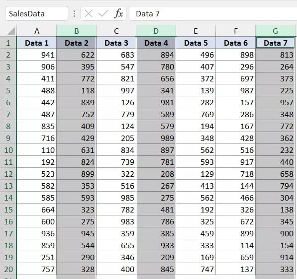 How to Select Entire Column (or Row) in Excel