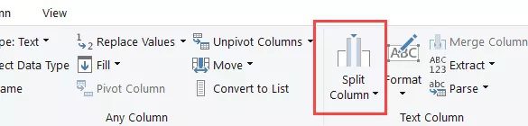 Select "By Non Digit to Digit" from the option.