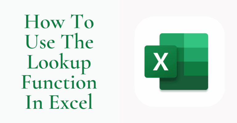 Simple LOOKUP Function in Excel