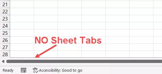 If you can’t see any tab, this most likely means that you need to change a setting that will enable the visibility of the tabs.